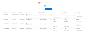 Blink mass convert lead columns