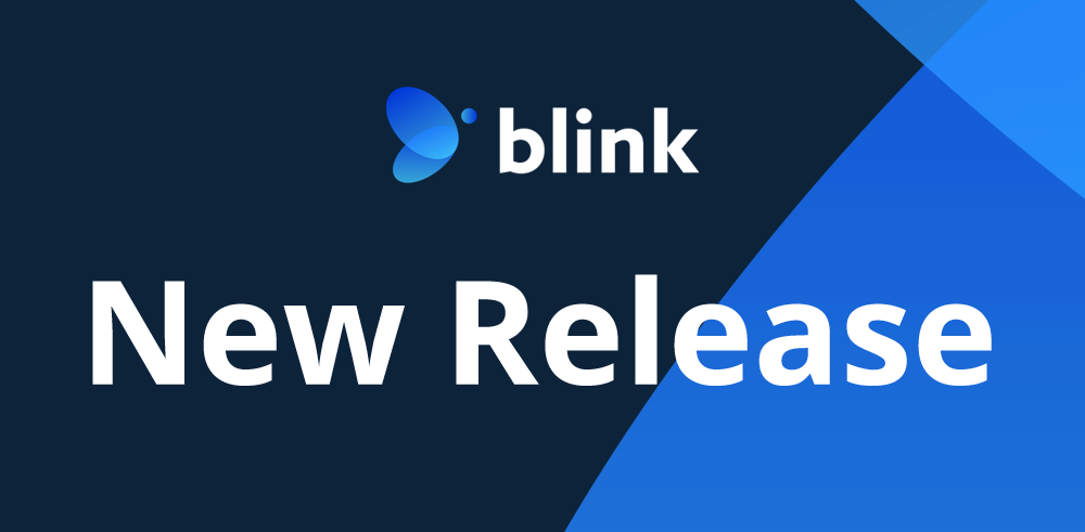 Blink new release